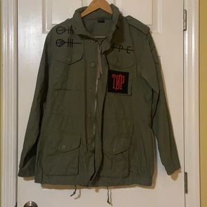 Green Hoodie Jacket